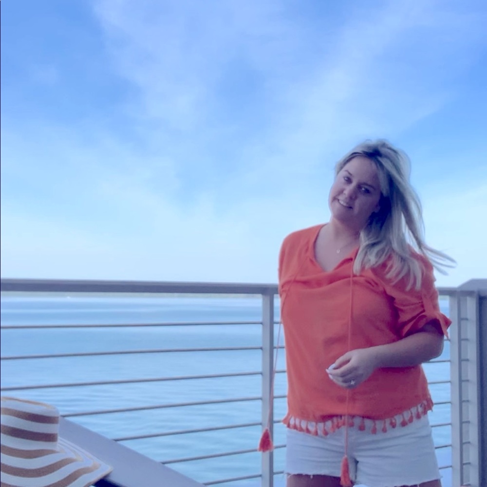 Sunset Sorbet Tassel Tunic
